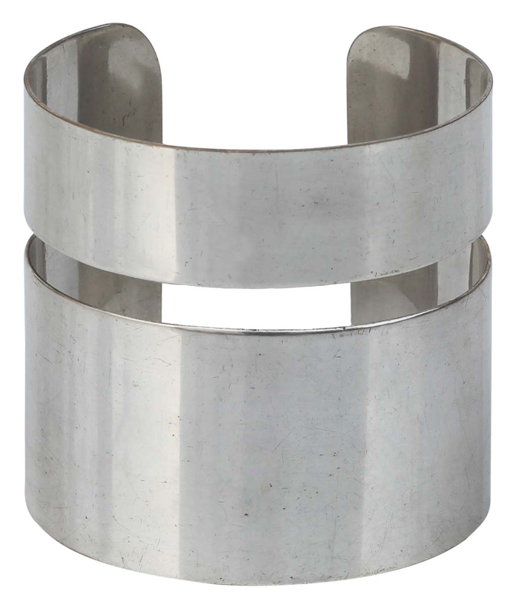 Bracelets in Bulk – 2.56" Cuff Bracelet – Cast in Brass – Silver Plated – Wholesale Bulk Bracelets - Unique Fashionable Jewelry Collection for Women/Teens